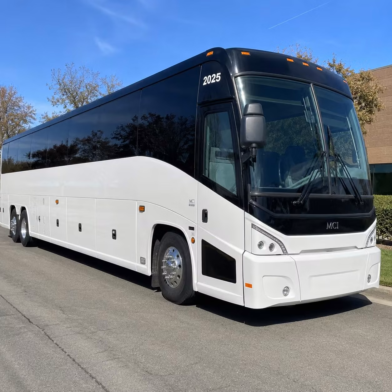 56 passenger charter bus