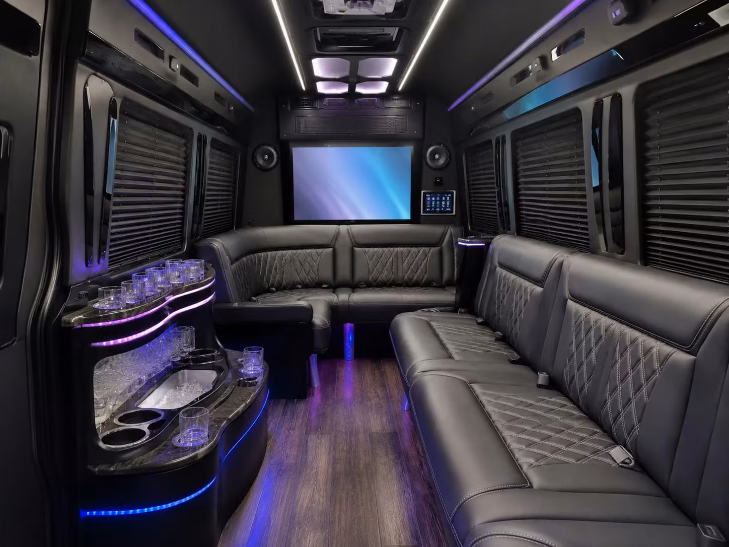 bus rental options for midwest city trips