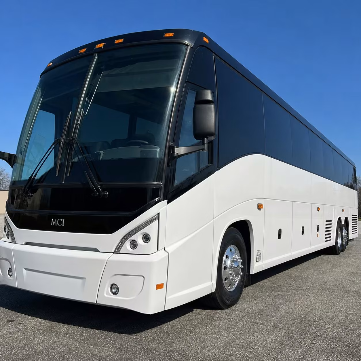 midwest city 56 passenger charter bus rental